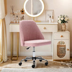 Silla de trabajo giratoria sin brazos, para 1 persona, rosa/azul/amarilla/verde/negra/gris