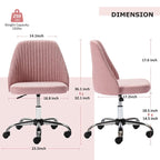 Silla de trabajo giratoria sin brazos, para 1 persona, rosa/azul/amarilla/verde/negra/gris