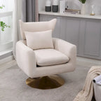 Classic Mid-Century 360-Degree Swivel Accent Chair - 29.20 x 29.90 x 36.60