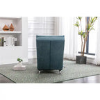 Chaise longue de lino, estilo reclinable, individual