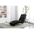 Chaise longue de lino, estilo reclinable, individual