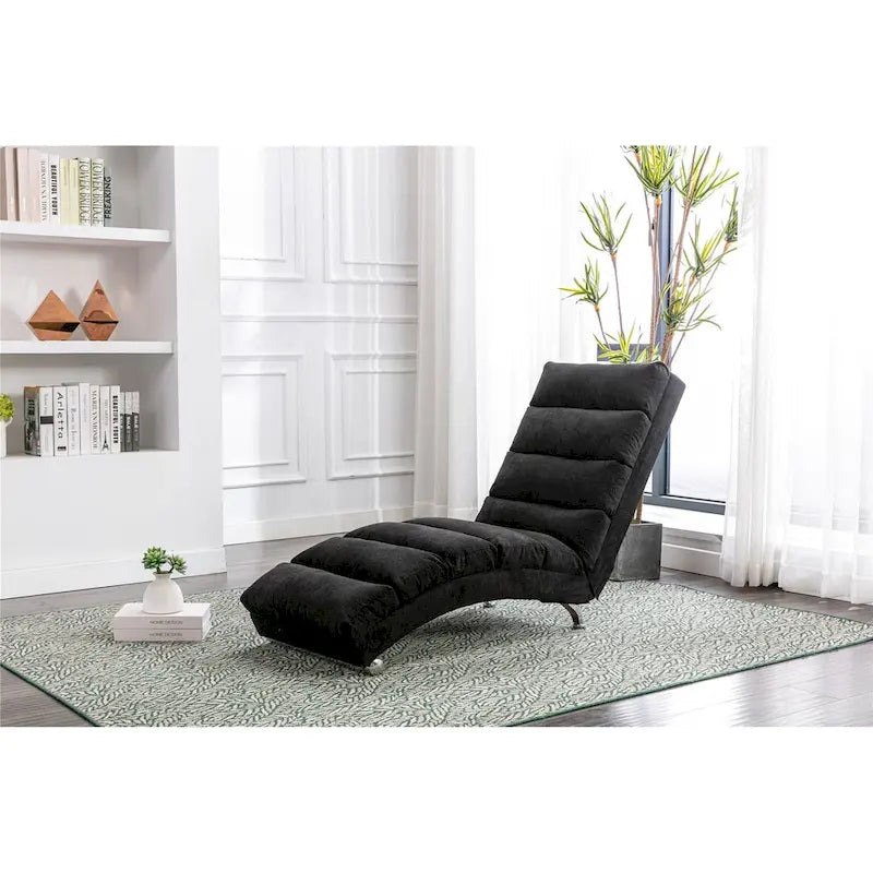 Chaise longue de lino, estilo reclinable, individual