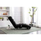 Chaise longue de lino, estilo reclinable, individual