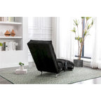 Chaise longue de lino, estilo reclinable, individual