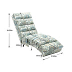 Chaise longue de lino, estilo reclinable, individual