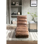 Chaise longue de lino, estilo reclinable, individual