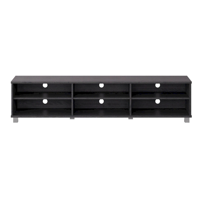 Mueble para TV bajo perfil gris / blanco / marrón / negro para televisores de hasta 85" – 1 persona