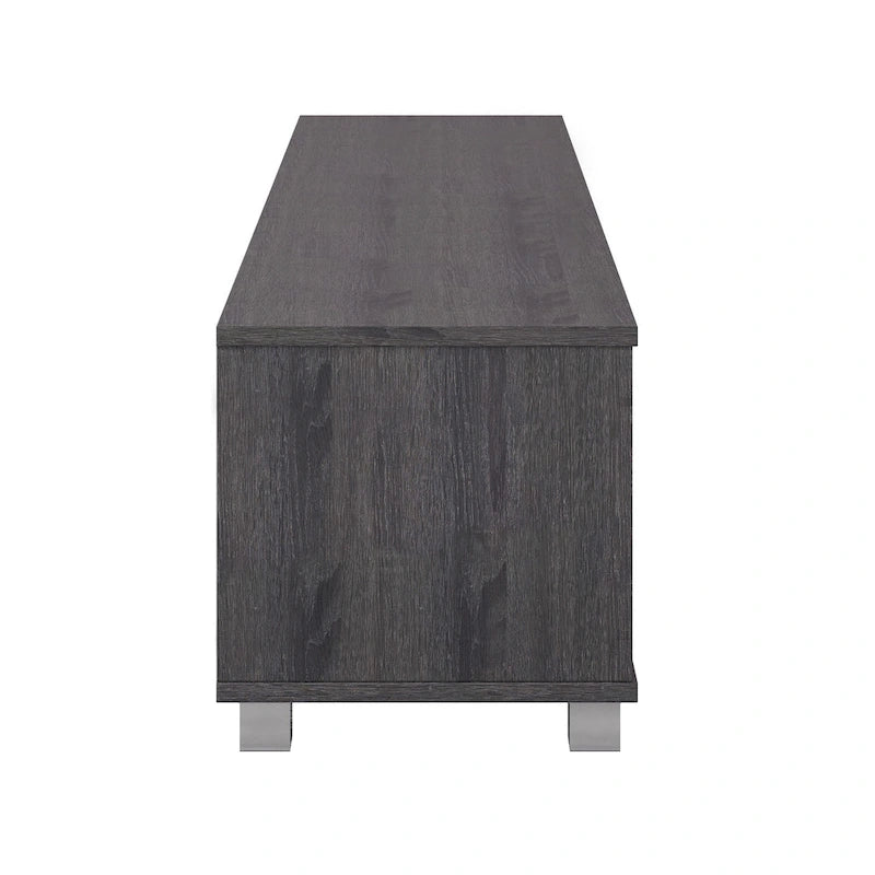 Mueble para TV bajo perfil gris / blanco / marrón / negro para televisores de hasta 85" – 1 persona