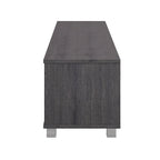 Mueble para TV bajo perfil gris / blanco / marrón / negro para televisores de hasta 85" – 1 persona