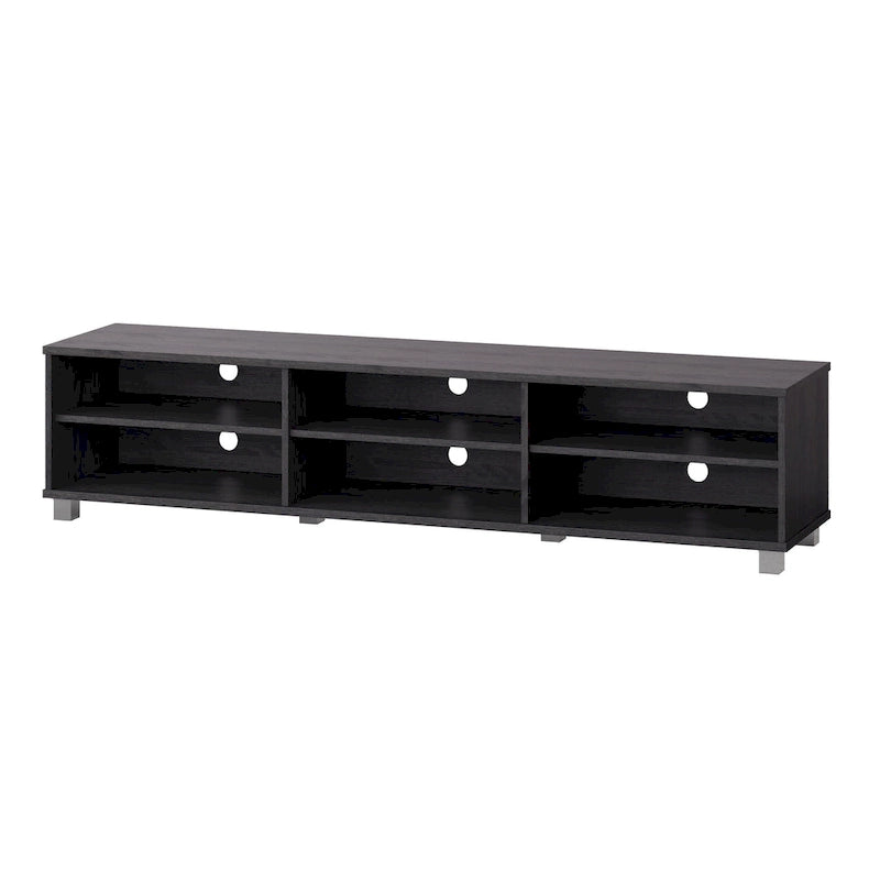 Mueble para TV bajo perfil gris / blanco / marrón / negro para televisores de hasta 85" – 1 persona