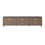 Mueble para TV bajo perfil gris / blanco / marrón / negro para televisores de hasta 85" – 1 persona