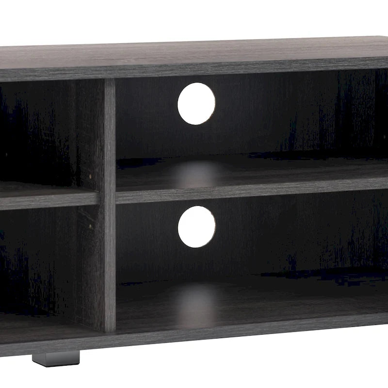 Mueble para TV bajo perfil gris / blanco / marrón / negro para televisores de hasta 85" – 1 persona