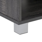 Mueble para TV bajo perfil gris / blanco / marrón / negro para televisores de hasta 85" – 1 persona