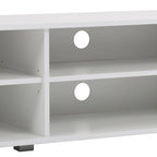 Mueble para TV bajo perfil gris / blanco / marrón / negro para televisores de hasta 85" – 1 persona