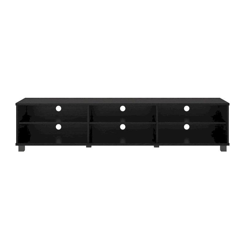 Mueble para TV bajo perfil gris / blanco / marrón / negro para televisores de hasta 85" – 1 persona