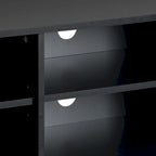Mueble para TV bajo perfil gris / blanco / marrón / negro para televisores de hasta 85" – 1 persona