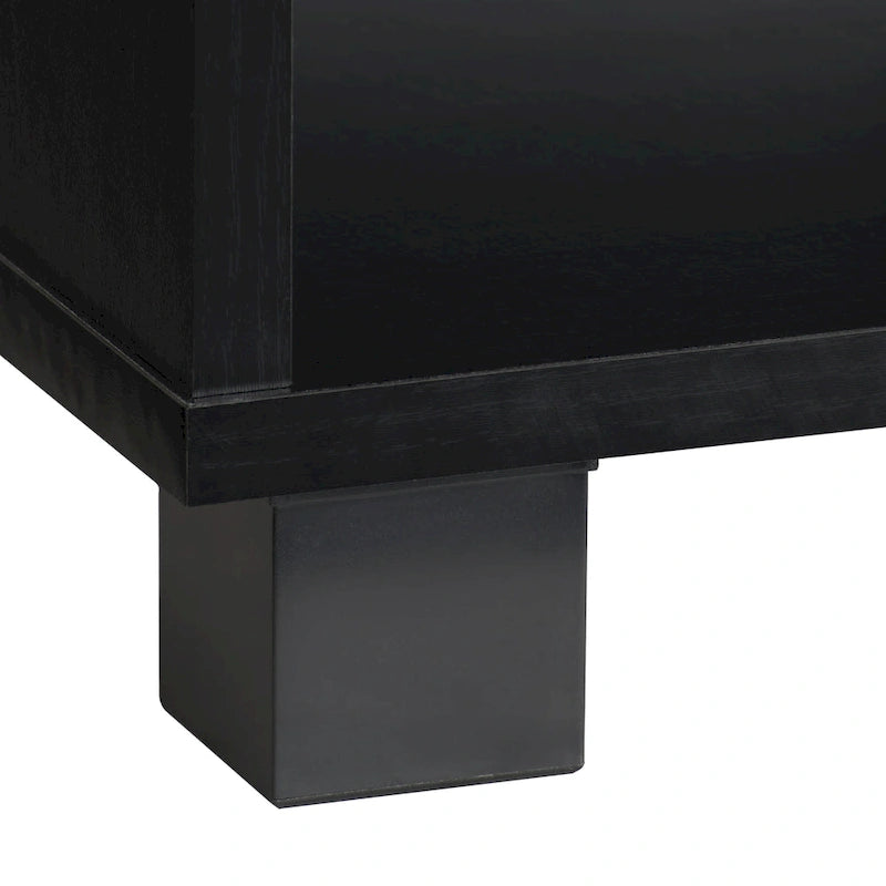 Mueble para TV bajo perfil gris / blanco / marrón / negro para televisores de hasta 85" – 1 persona