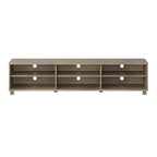 Mueble para TV bajo perfil gris / blanco / marrón / negro para televisores de hasta 85" – 1 persona