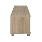 Mueble para TV bajo perfil gris / blanco / marrón / negro para televisores de hasta 85" – 1 persona