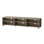 Mueble para TV bajo perfil gris / blanco / marrón / negro para televisores de hasta 85" – 1 persona
