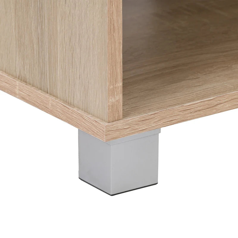 Mueble para TV bajo perfil gris / blanco / marrón / negro para televisores de hasta 85" – 1 persona