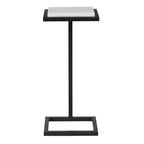 White Martini End Table - 8D x 10W x 23H