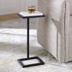Mesa Auxiliar para Martini, Blanca y Negra, Individual