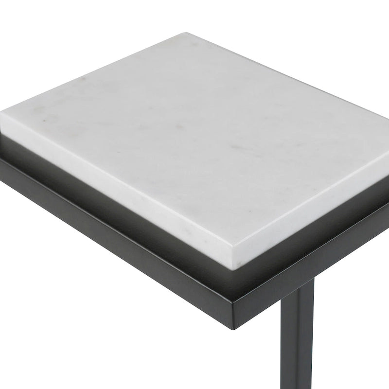 Mesa Auxiliar para Martini, Blanca y Negra, Individual