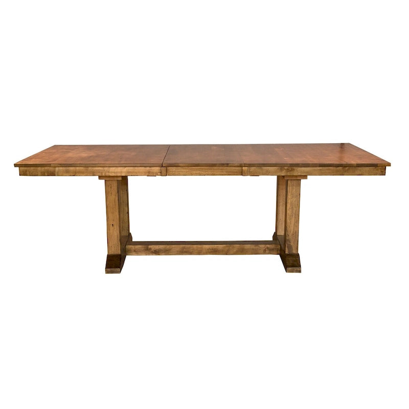 Juego de comedor Smokey Quartz Ladderback de 7 piezas, para 8 personas