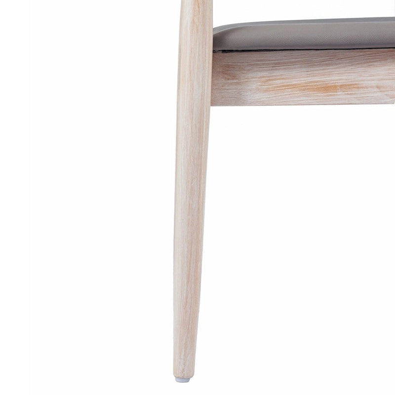 Silla de comedor Spindle Back marrón/negra, asiento de vinilo, capacidad para 1 persona, 226 kg de capacidad