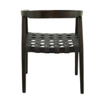 Sillón acentuado tejido color marrón oscuro/marrón con brazos, 1 asiento